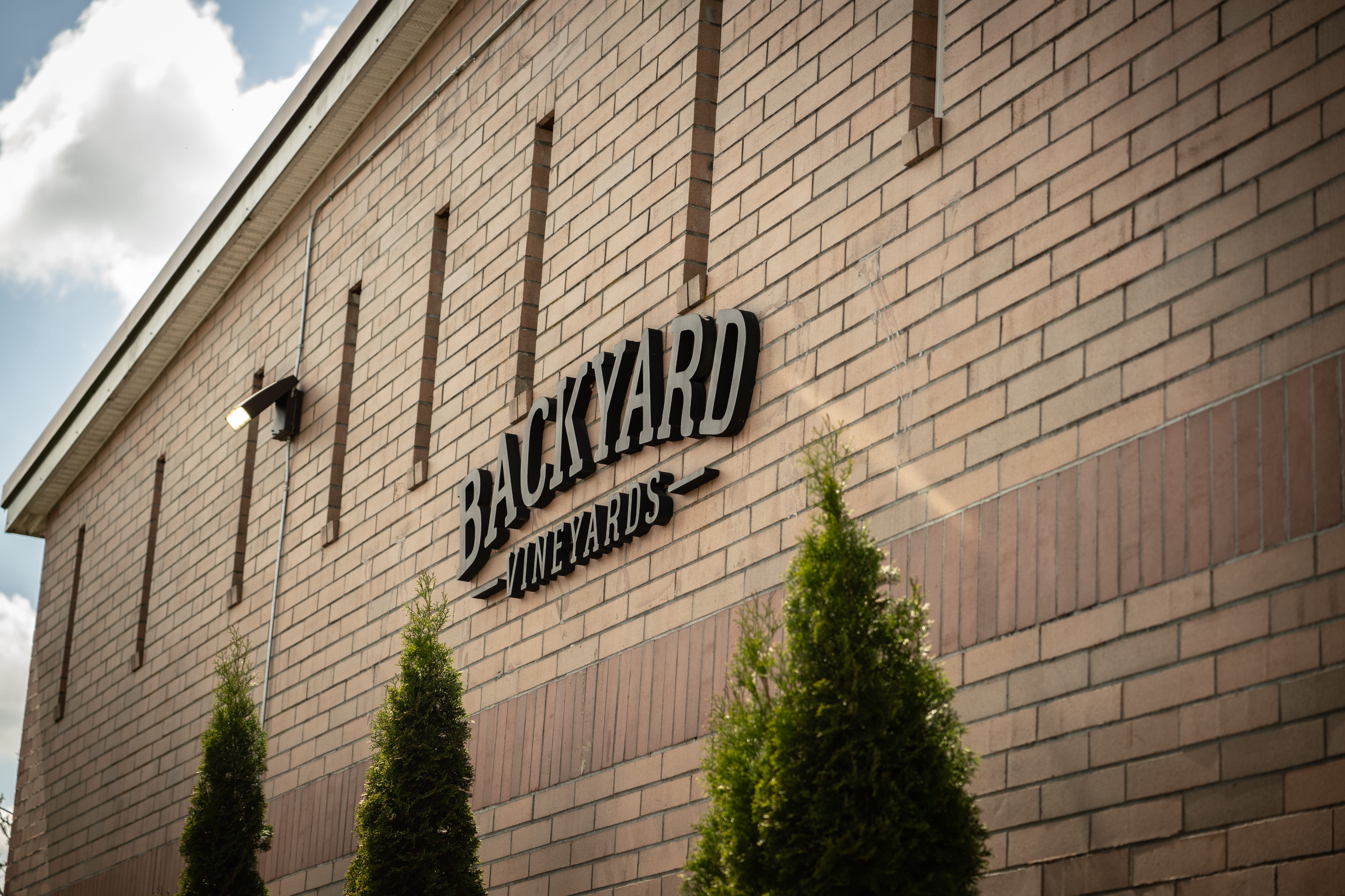 Backyard winery in Langley