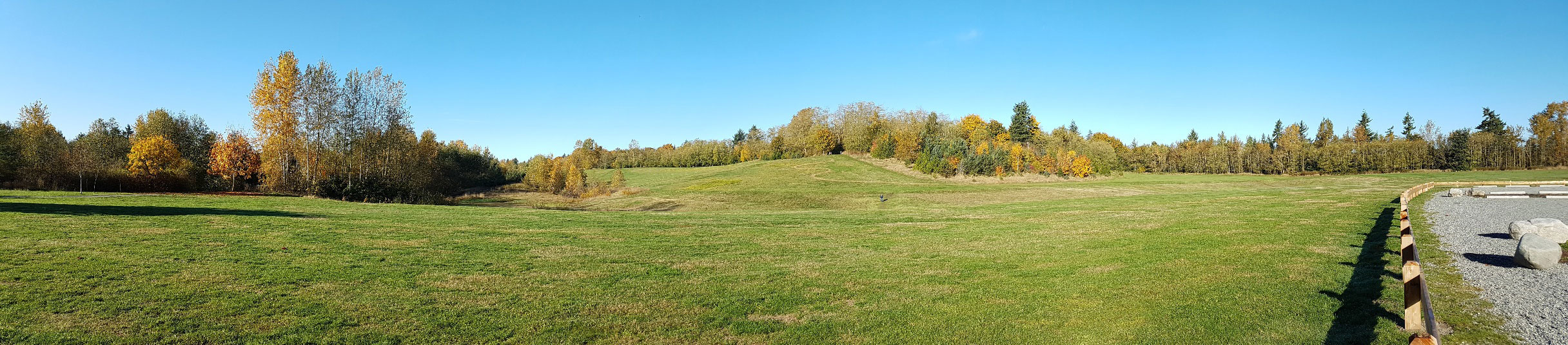 Aldergrove Bowl Landscape At Aldergrove Regional Park