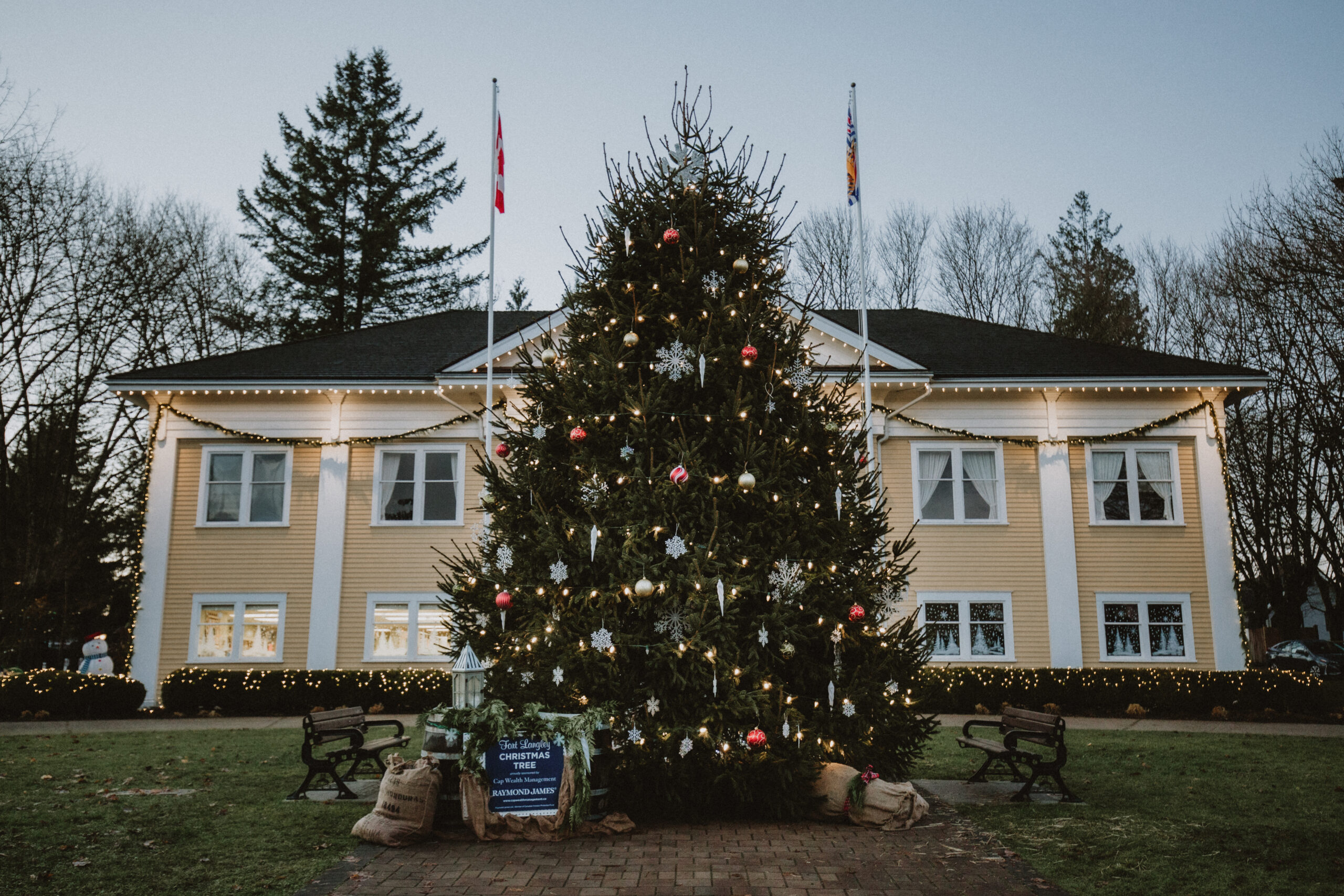Fort langley hall Christmas